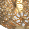 Art deco hanglamp goud langwerpig 3-lichts - maro