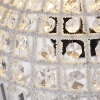 Art deco hanglamp kristal met goud 35 cm - kasbah