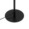 Art deco vloerlamp zwart 12-lichts - tubi