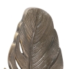 Art deco wandlamp brons - leaf