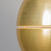 Art deco hanglamp goud 50 cm - slice