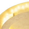 Art deco plafondlamp goud/messing 50 cm incl. Led - belle