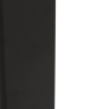 Buiten paaltje zwart opaal glas 30 cm grondpin en kabelmof - denmark