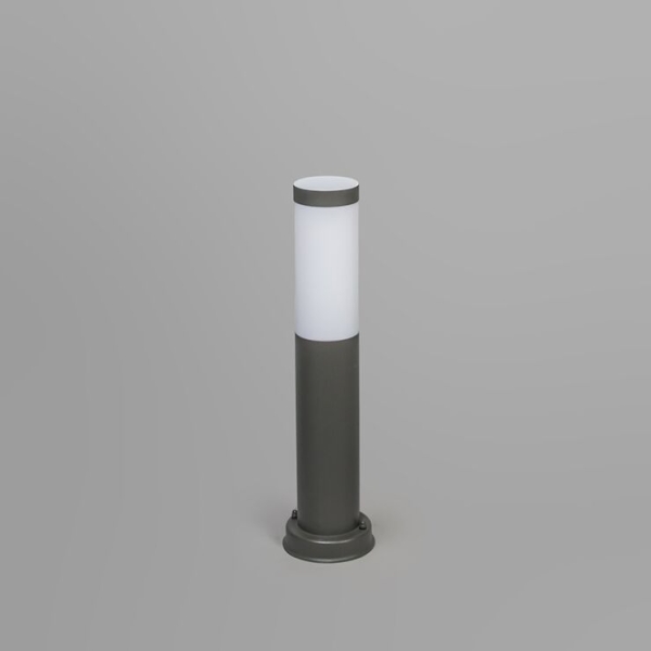 Buitenlamp paal antraciet 45 cm ip44 - rox met grondpin en kabelmof