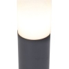 Buitenlamp paal antraciet met opaal 45 cm ip44 - rox