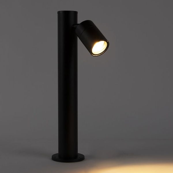 Buitenlamp zwart 45 cm verstelbaar ip44 - solo