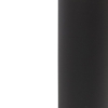 Buitenlamp zwart met opaal witte kap 50 cm - odense
