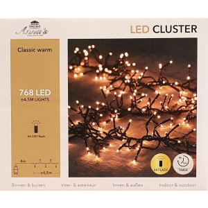 Clusterverlichting flash 768-lamps LED 'classic warm-1