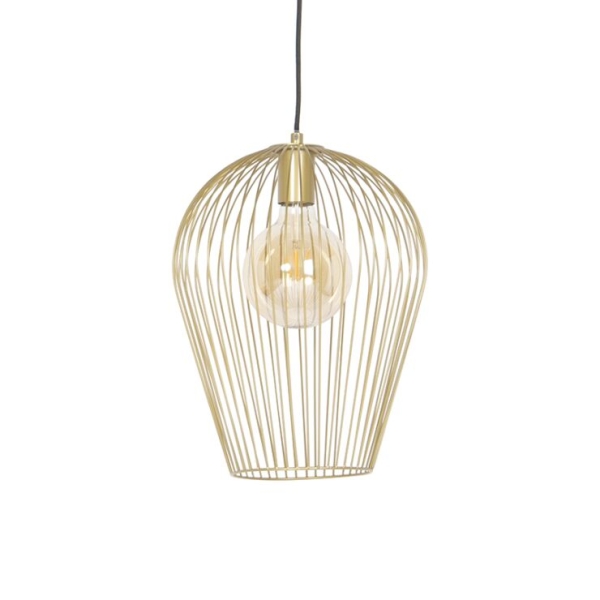 Design hanglamp goud wire ario 14