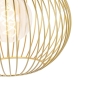 Design hanglamp goud - wire whisk