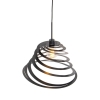 Design hanglamp met spiraal kap 50 cm - scroll