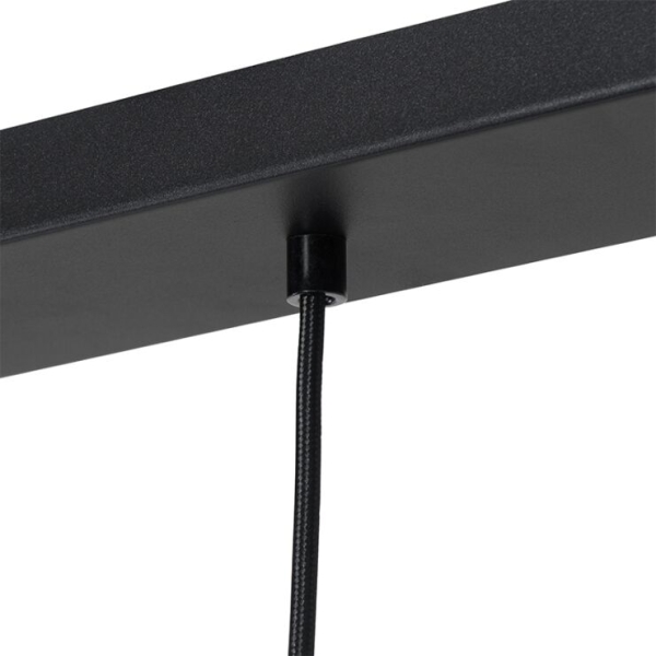 Design hanglamp zwart 3-lichts - johanna