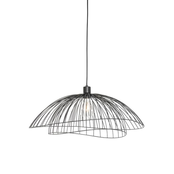Design hanglamp zwart 60 cm - pua