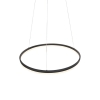Design hanglamp zwart 80 cm incl. Led 3-staps dimbaar - anello