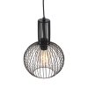 Design hanglamp zwart - wire whisk