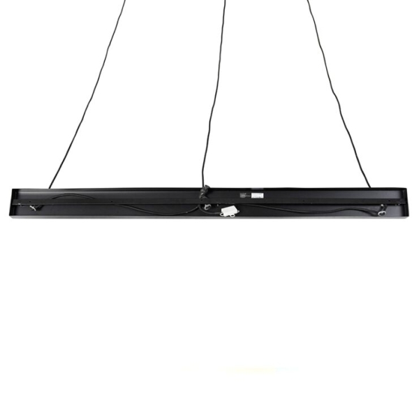 Design hanglamp zwart met goud 3-lichts - mayelle