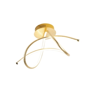 Design plafondlamp gold incl. LED - Viola