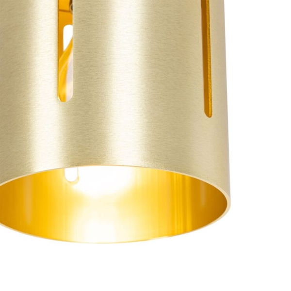 Design plafondlamp goud - yana