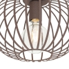 Design plafondlamp roestbruin 30 cm - johanna