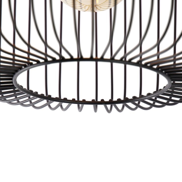 Design plafondlamp zwart - baya