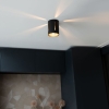 Design plafondlamp zwart - Yana