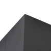 Design spot zwart 2-lichts - qubo honey