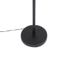 Design vloerlamp zwart incl. Led met touch dimmer - notia