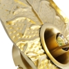 Design wandlamp antiek goud - nora
