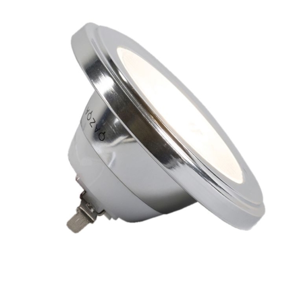 G53 dimbare ar111 led lamp 9w 650 lm 3000k
