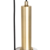 Hanglamp goud met smoke glas rond 5-lichts - elva