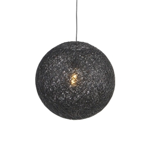 Hanglamp zwart 45 cm - corda