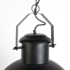 Industriële hanglamp zwart met grijs - engine