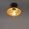 Industriële plafondlamp antiek zilver 25