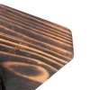 Industriële plafondspot hout met beton - creto