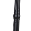 Klassieke buitenlantaarn zwart 200 cm ip44 - havana