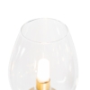 Klassieke hanglamp goud met glas 12-lichts - elien