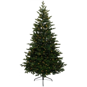 Kunstkerstboom Allison pine 180cm met 320 LED-lampjes-1