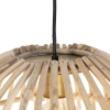 Landelijke hanglamp bamboe 55 cm - cane