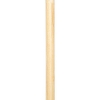Landelijke vloerlamp hout met linnen kap beige 32 cm - mels