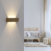 Landelijke wandlamp hout 45 cm incl. LED 2-lichts - Ajdin