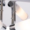 Moderne badkamer plafondlamp chroom 4-lichts ip44 - bath