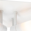 Moderne badkamer plafondlamp wit 4-lichts ip44 - bath