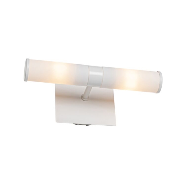 Moderne badkamer wandlamp wit ip44 2-lichts - bath