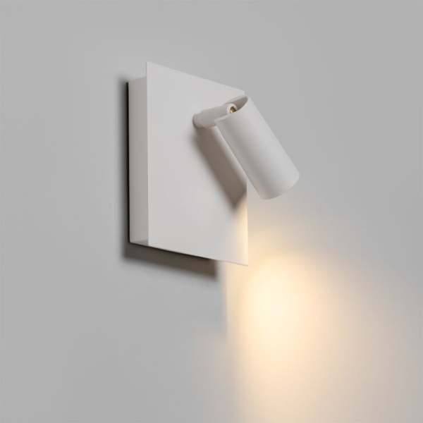 Moderne buiten wandlamp wit incl. Led ip54 - simon