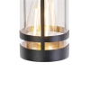 Moderne buitenhanglamp zwart ip44 - gleam