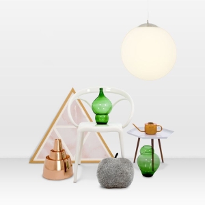 Moderne hanglamp glas 40cm - Ball