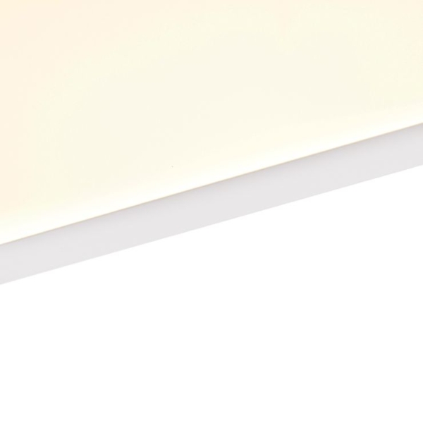 Moderne plafondlamp staal 120 cm incl. Led 4-staps dimbaar- liv