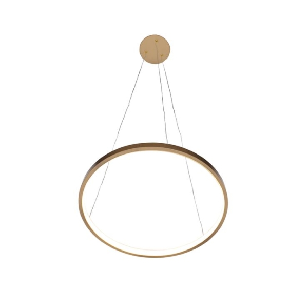 Moderne ring hanglamp goud 40 cm incl. Led - anella