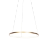 Moderne ring hanglamp goud 60 cm incl. Led - anella