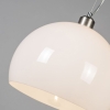 Moderne ronde hanglamp opaal wit - globe